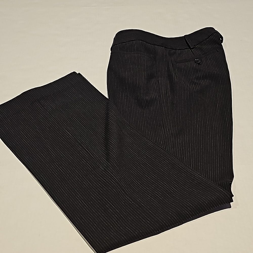 Michael Kors black pin stripped dress slacks size 2